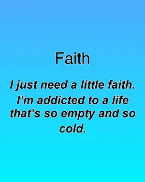 Faith — ranked #27