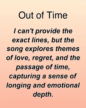 Out of Time — ranked #29