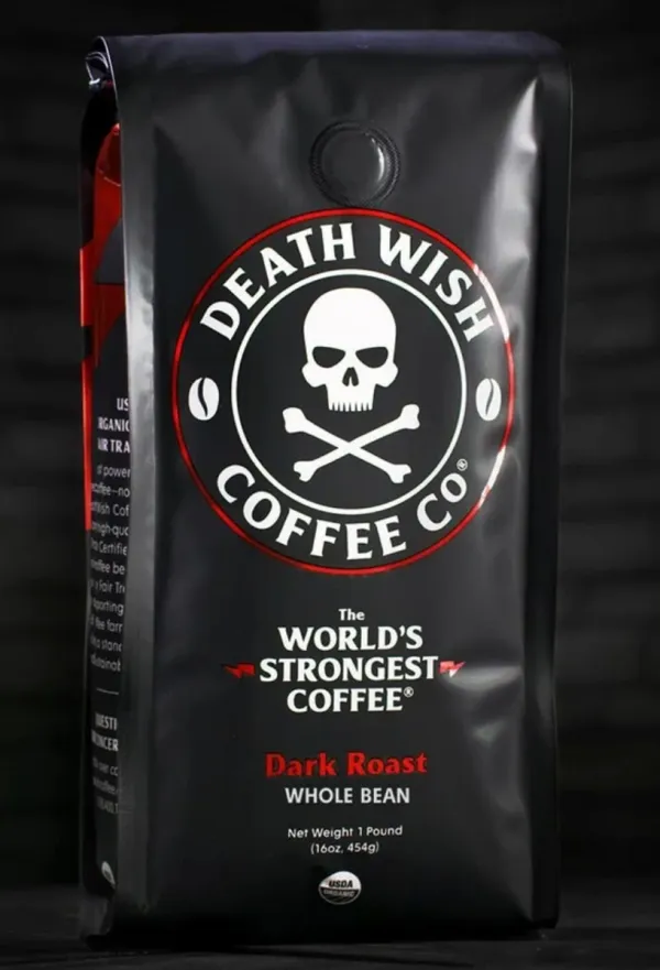 Death Wish Coffee - ranking option ranked #8