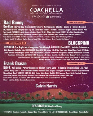 Coachella — ranked #2