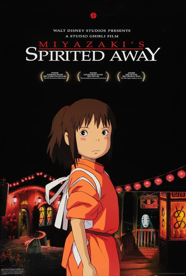 Spirited Away - ranking option ranked #4
