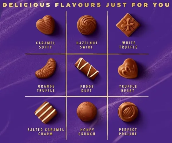 Cadbury - ranking option ranked #5