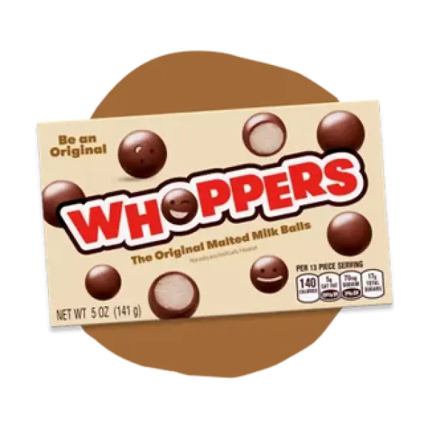 Whoppers - ranking option ranked #22