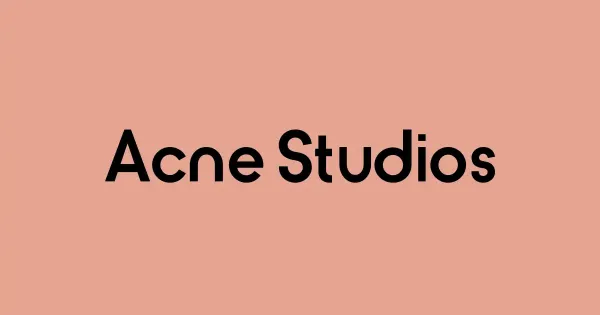 Acne Studios - ranking option ranked #30