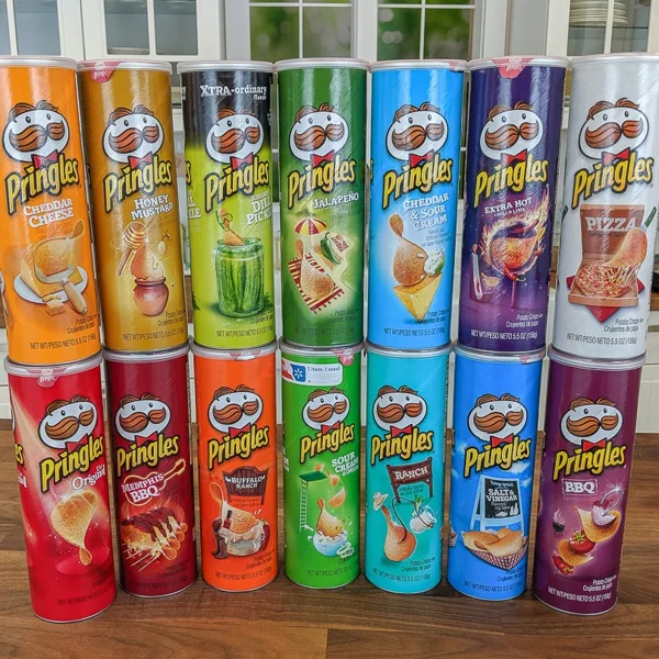Pringles - ranking option ranked #3