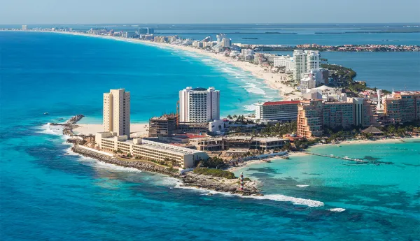 Cancun, Mexico - ranking option ranked #19