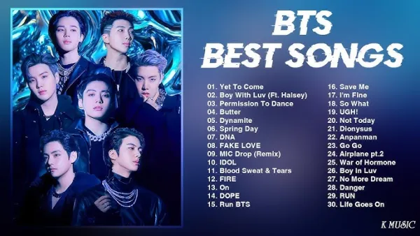 BTS - ranking option ranked #5