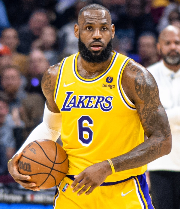 LeBron James - ranking option ranked #3