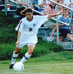 Mia Hamm — ranked #23