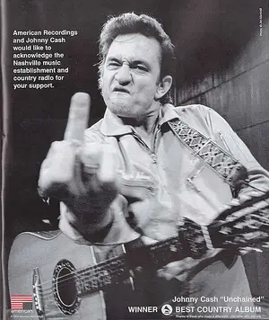 Johnny Cash — ranked #32
