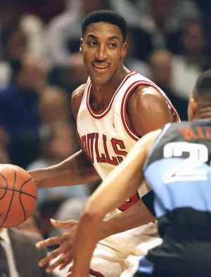 Scottie Pippen — ranked #10
