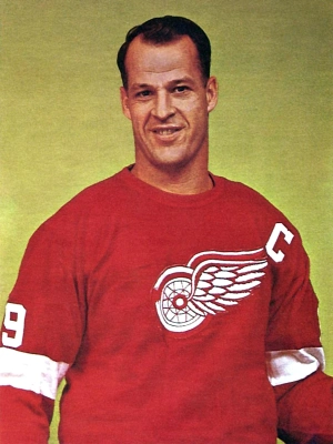 Gordie Howe — ranked #4