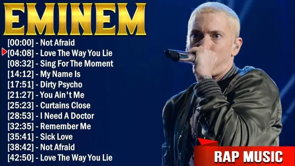 Eminem - ranking option ranked #5