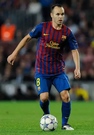 Andrés Iniesta — ranked #26