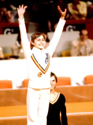 Nadia Comăneci — ranked #9
