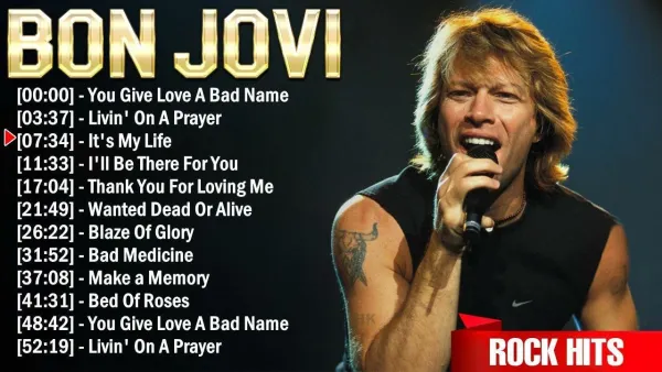 Bon Jovi - ranking option ranked #64