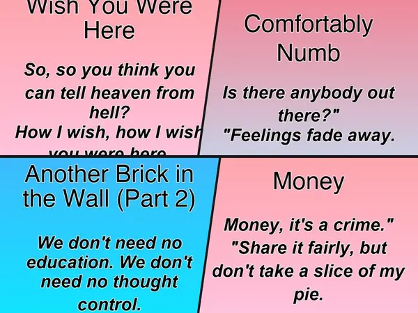 What is Pink Floyd's best song?