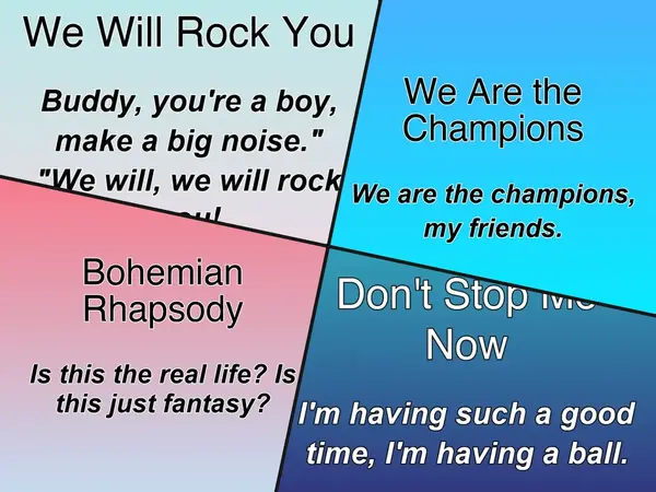 What is Queen's best song?