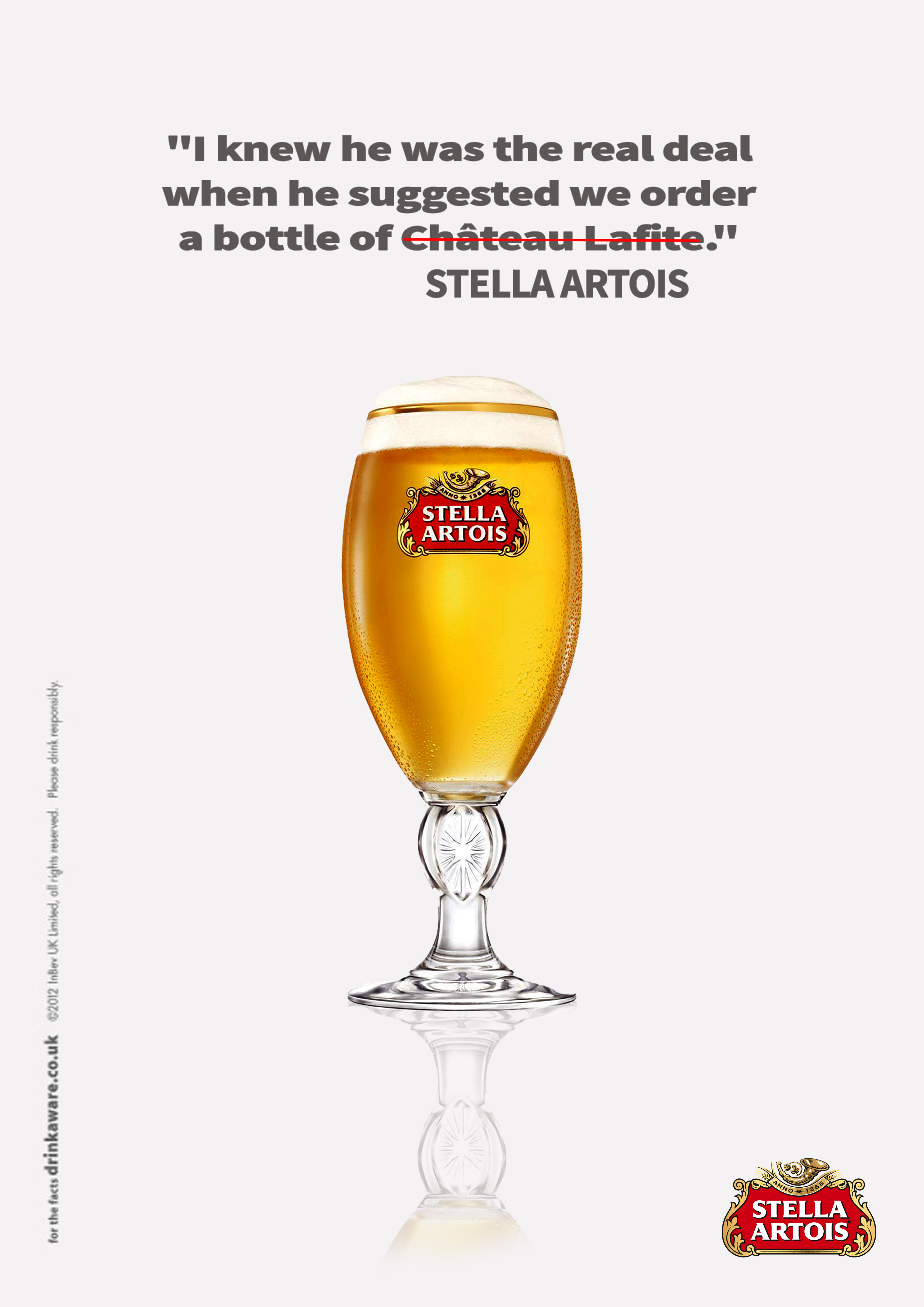 Stella Artois Reassuringly Expensive — ranked #8