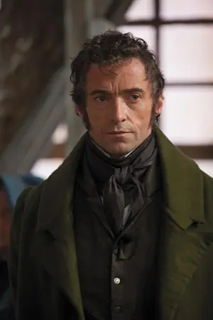 Hugh Jackman in Les Misérables — ranked #9