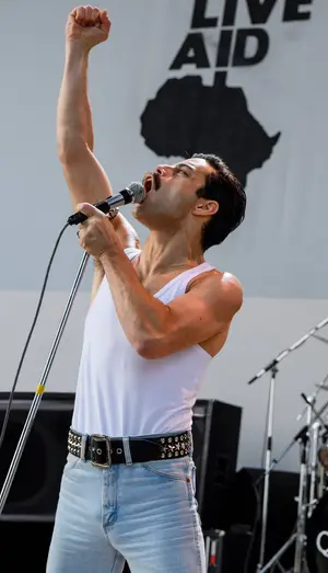 Rami Malek in Bohemian Rhapsody — ranked #7