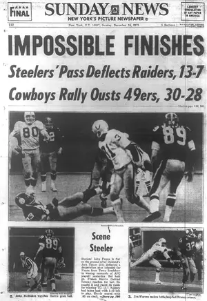 The Immaculate Reception — ranked #2