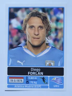 Diego Forlán — ranked #9