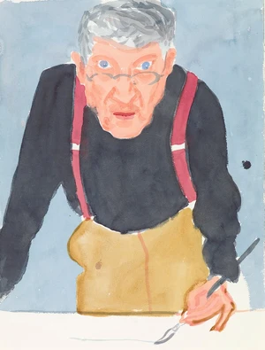 Self-Portrait with Red Braces — ranked #7