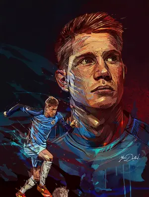 Kevin De Bruyne — ranked #13