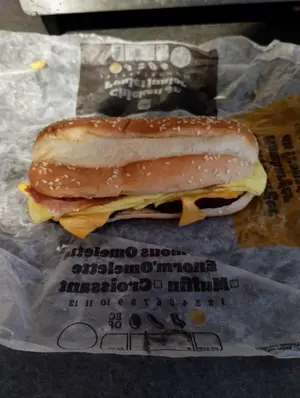 Burger King Enormous Omelet Sandwich — ranked #12