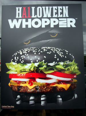 Burger King's Halloween Whopper — ranked #5