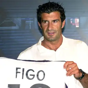 Luis Figo to Real Madrid — ranked #4