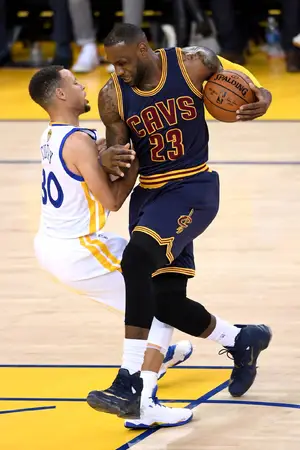 Warriors vs. Cavaliers — ranked #7