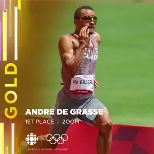 Andre De Grasse — ranked #3