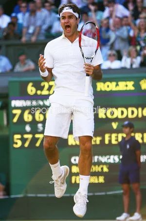 Federer vs Roddick, 2009 Final — ranked #6