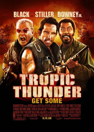 Tom Cruise in Tropic Thunder — ranked #2