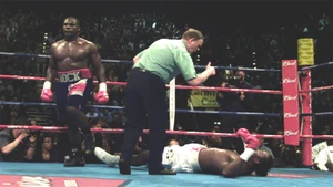 Hasim Rahman beats Lennox Lewis — ranked #3
