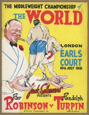 Randolph Turpin beats Sugar Ray Robinson — ranked #6