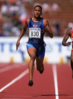 Marion Jones — ranked #10