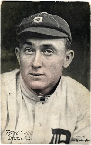 Ty Cobb — ranked #6