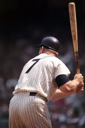 Mickey Mantle — ranked #6