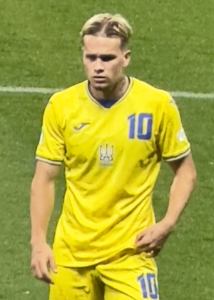 Mykhailo Mudryk — ranked #6