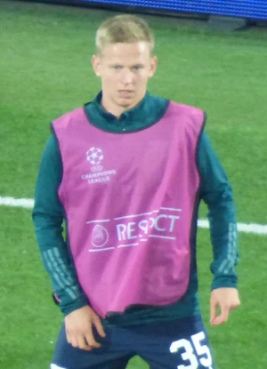 Oleksandr Zinchenko — ranked #7
