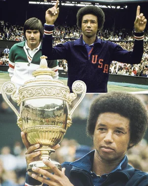 1975 Ashe vs Connors — ranked #12