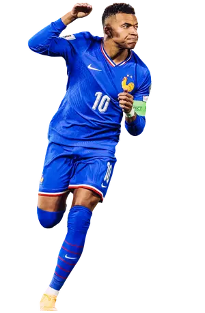 Kylian Mbappe — ranked #6