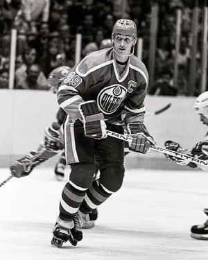 Wayne Gretzky's 2,857 points — ranked #13