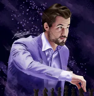 Magnus Carlsen — ranked #13