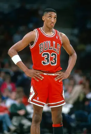 Scottie Pippen — ranked #13