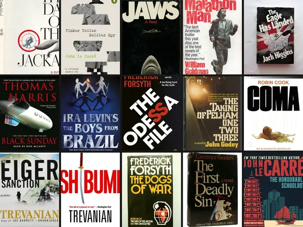 The 15 Best Thriller Novels of the 1970s