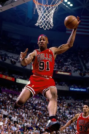 Dennis Rodman — ranked #10
